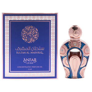 Sultan Al Mashriq by Anfar for Women - 0.5 oz Concentrated Perfume Oil